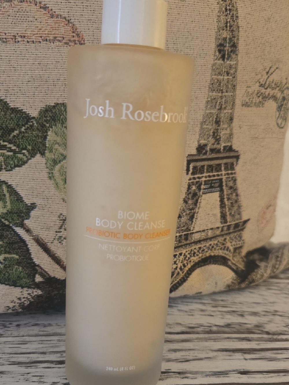 🎉✨️Josh Rosebrook Biome Body Cleanse in Frosted Beige Bottle NEVER OPENED